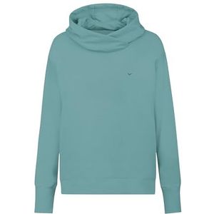 TRIGEMA Kwaliteit lichtgewicht hoodie, magenta, marineblauw, zeegras, XS, Magenta, marineblauw, zeegras