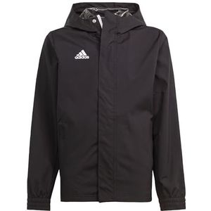 adidas Uniseks kinderjas Entrada 22 All-Weather Jacket, zwart, 15-16 jaar