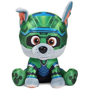 GUND PAW Patrol De Rocky Mighty bioscoopfilm 15 cm - origineel pluche dier uit de bioscoopfilm 2023, om favoriete scènes en trouwe metgezel na te spelen, speelgoed voor kinderen vanaf 1 jaar