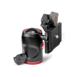 Manfrotto 494 kogelkop voor camerastatief stabilisator telefoonhouder smartphone monopod accessoires voor het maken van foto-inhoud