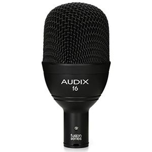 Audix F6 microfoon voor grote koffie/basversterker/tom, zwart
