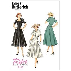 Butterick Patterns 6018A5 jurk met patroon