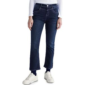 Street One A376037 Boot Cut Jeans voor dames, Donkere gewassen indigo