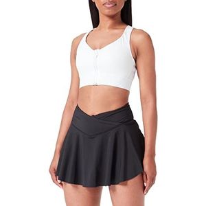 MEETYOO Tennis Skirt Dames, Zwart, S, zwart.