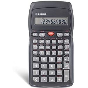 OSAMA SCIENTIFIC wetenschappelijke calculator 56 functies Zwart