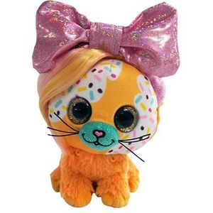 Pioupiou et Merveilles Pluche dier Surprise Little Bow Pets Butterscotch, bruin, 18 cm, 1 g