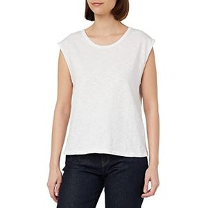 BOSS C_esly dames T-shirt wit 100, L, wit 100