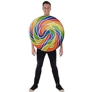 ress-up-America kostuum voor volwassenen, Halloween Candyland, regenboogsnoeptuniek,