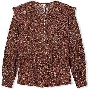 Pepe Jeans Zea Long Sleeve Girls 886 Truffel, 8 Jaar, 886 truffel