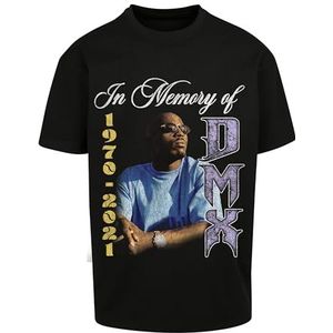 Mister Tee DMX in Memory Off Oversize T-shirt voor heren, zwart.