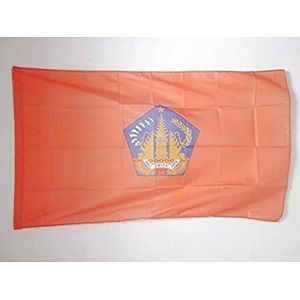 AZ FLAG Vlag Bali 90 x 60 cm - vlag provincie Bali in Indonesië 60 x 90 cm vlaggenschede