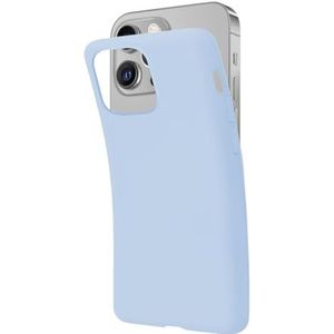 SBS Coque iPhone 14 Plus Bleu Cement Pantone 2127 C Coque Souple Souple Flexible Anti-Rayures Coque Mince et Confortable à Tenir dans votre Poche Housse Compatible Charge Sans Fil