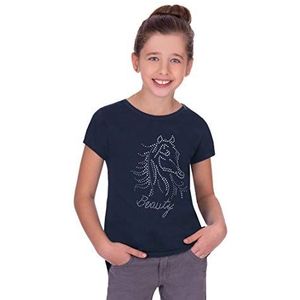 Trigema T-shirt voor meisjes, Navy (046)