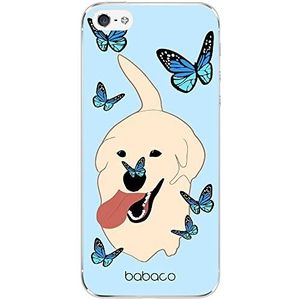 ERT GROUP beschermhoes voor iPhone 5 / 5S / SE, officieel gelicentieerd product Babaco motief Dogs 011, perfect aangepast aan de vorm van de mobiele telefoon, TPU-hoes