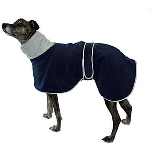 Cosipet Greyhound Poloshirt voor windhond, 61 cm, blauw