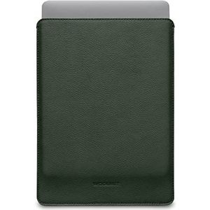 Woolnut Leren hoes voor MacBook Pro 14 inch - Groen