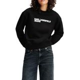KARL LAGERFELD JEANS Klj Reg Essential Logo Sweatshirt Trainingspak voor dames, Wit