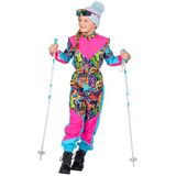 Wilbers&Wilbers 3491 Retro kinderskipak met jaren 80-print, sportief skipak, sneeuwpak