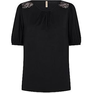 SOYACONCEPT Dames T-shirt SC-MARICA 239, zwart, XS, zwart.