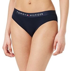 Tommy Hilfiger Bikini (buitenmaat) Bikinibroek voor dames, Desert Sky