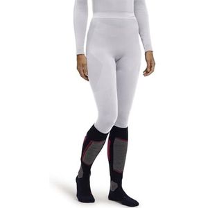 FALKE W TI Basic lange broek voor dames, sneldrogend, 1 stuk, wit (wit 2860), milieuvriendelijk, M