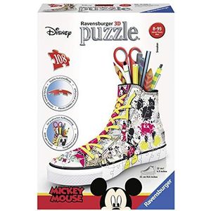 Sneaker Mickey Mouse (108 stukjes) - 3D Puzzel