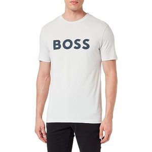 BOSS Thinking 1 T-shirt voor heren, Licht/pastelgrijs 57.