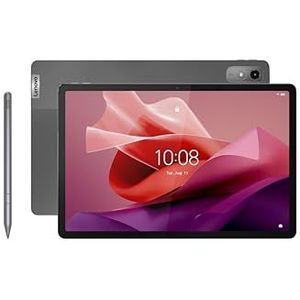 Lenovo MediaTek Dimensity 7050 3K 12,7 inch tablet met touchscreen 8 GB RAM, 128 GB SSD, Android 13, grijs met Lenovo Tab Plus-pen