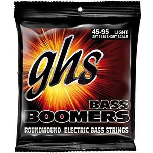 GHS Bass Boomers 3135 snaarset voor elektrische basgitaar – Short Scale – Light – 045/095
