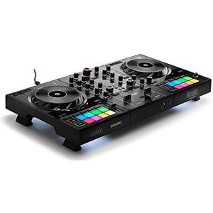 Hercules DJControl Inpulse 500 – Contrôleur DJ USB 2 voies pour Serato DJ Lite et DJUCED