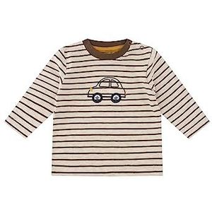 SALT AND PEPPER Ydstripes Caremb Baby Jongens T-shirt L/S, Hazel Brown