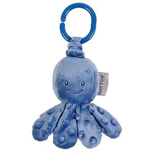 Nattou Trillende Knuffel Octopus Lapidou Donkerblauw - 20 cm