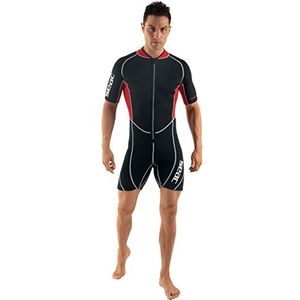 Seac Ciao Man trainingspak voor heren, zwart/rood, XL