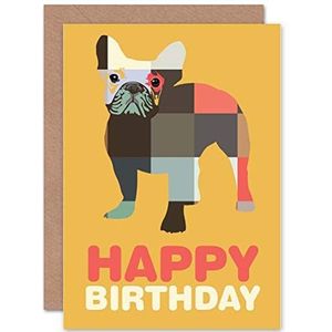 blanco verjaardagskaart voor honden