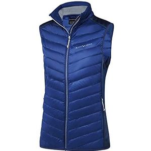 Black Crevice Hybride damesvest - Sportvest voor dames in verschillende kleuren en maten - outdoorvest voor dames - Ademend en isolerend vest met opstaande kraag I mouwloos vest, Blauw