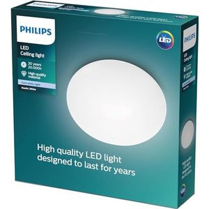 Philips SUEDE Led-plafondlamp, 4 x 3 W, wit
