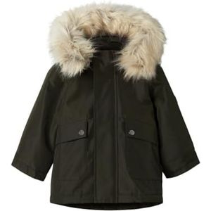 NAME IT Nmmmillo Parka longue Noos pour garçon, Rosin, 92