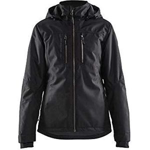 Blaklader 497219779900 functionele jas voor dames, licht gevoerd, zwart.