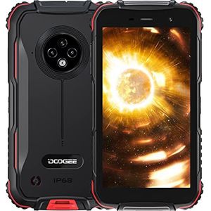 DOOGEE Onbreekbare mobiele telefoon, S35 (2022) 5,0 inch HD+, 3 GB + 16 GB (SD 512 GB), 4350 mAh, 13 MP + 5 MP camera, Android 11 Onbreekbare Smartphone, 4G, IP68, schokbestendig, waterdicht/Dual