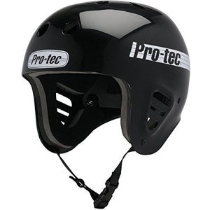 Pro-Tec The Fullcut Water Helm, Glanzend Zwart, M