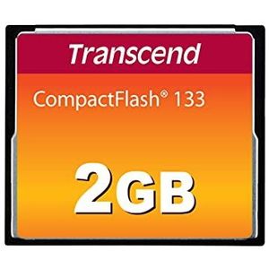Transcend 2 GB geheugenkaart CompactFlash (CF) UDMA 4 133x TS2GCF133