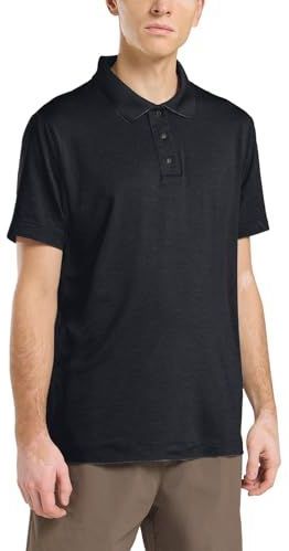 Jack Wolfskin TRAVEL Polo M, Dark Navy Heather, L