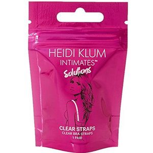 Heidi Klum Intimates bretels dames, Transparant (Clear Cler)