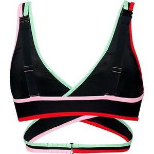 PUMA SWIM WOMEN CONTOUR PLUNGE TOP 1P