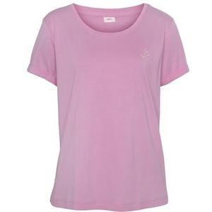 s.Oliver T-shirt pour femme, Rose, 46-48