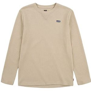 Levi's LS Thermal Top T-shirt L/S voor kinderen en jongeren, beige (Mojave Desert), 2 jaar, Beige (Mojave Desert)