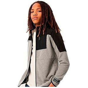 Garcia Kids Sweater Jongens trainingspak, Grey Melee, 176, Grey Melee