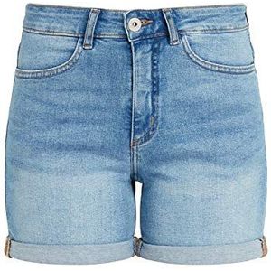 ICHI Dames Jeans Shorts 2011412, lichtblauw (19044)