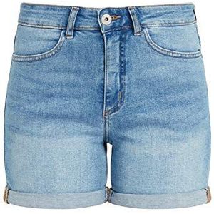 ICHI Ihtwiggy Sho Jeansshorts voor dames, lichtblauw 19044