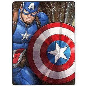 Northwest Deken van polyester, Captain America Our Captain, 116,8 x 152,4 cm